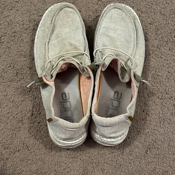 Beige Hey Dudes - Picture 4 of 6